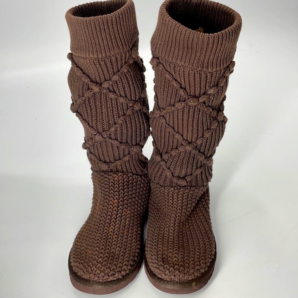 UGG Classic Argyle Knit Boots